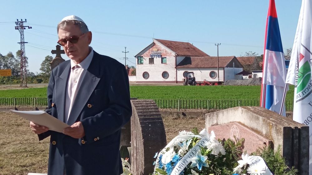 komemoracija u zasavici, spomen obelzje, izbeglicki transport kladovo-sabac